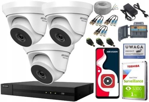 Zestaw Do Monitoringu HIKVISION ZESTAW DO MONITORINGU NA 8 KAMER HWT