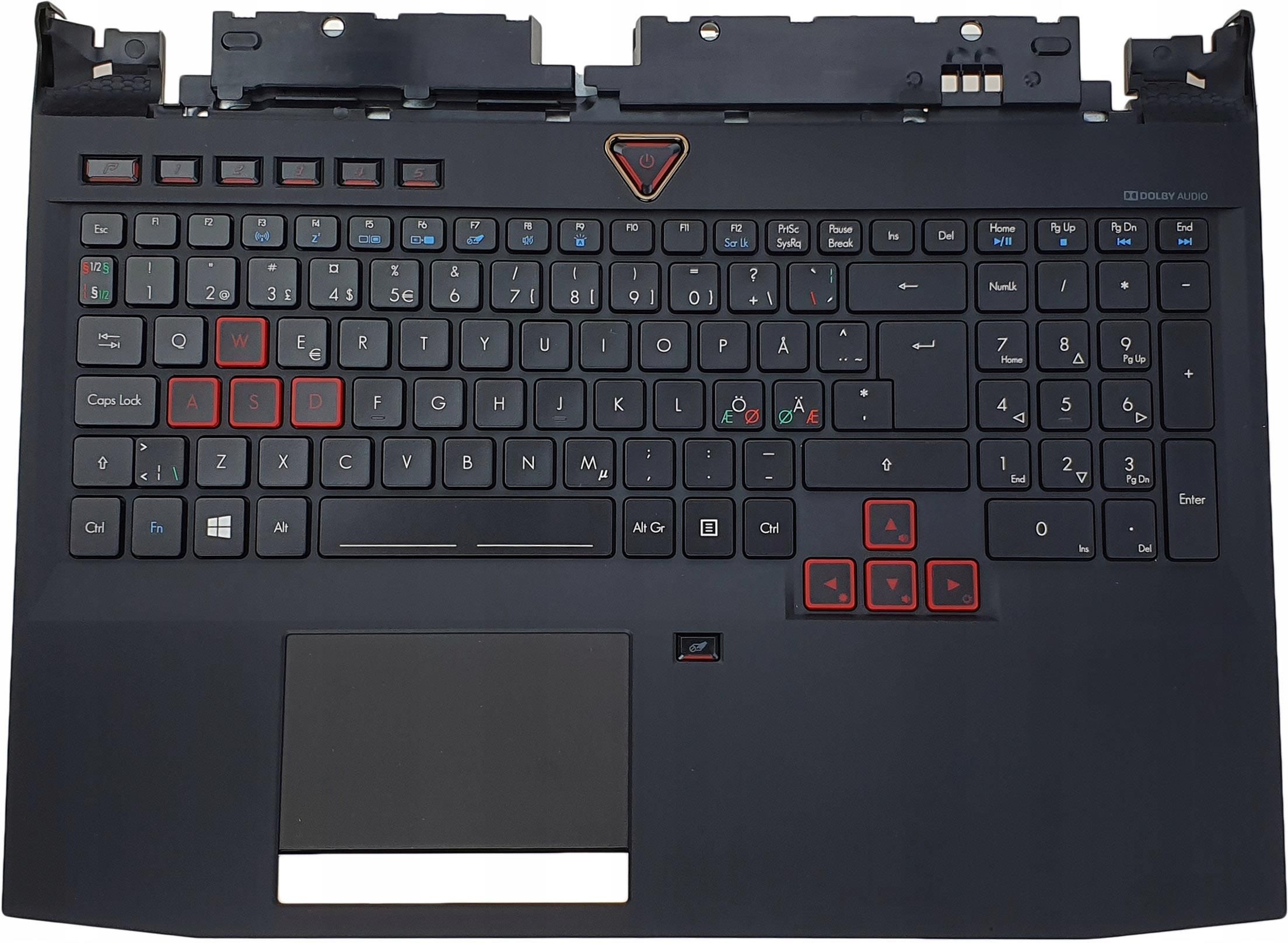 Podzespo Y Do Laptopa Acer Klawiatura Obudowa Predator G G