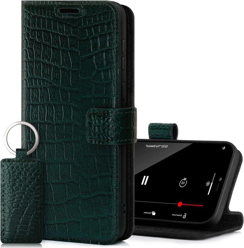 Surazo Etui Na Telefon Ze Sk Ry Naturalnej Rfid Wallet Case Cayme