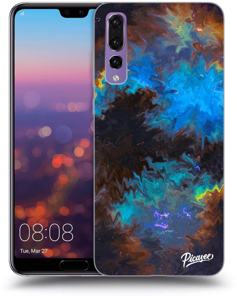 Picasee Silikonowe Czarne Etui Na Huawei P Pro Space Etui Na