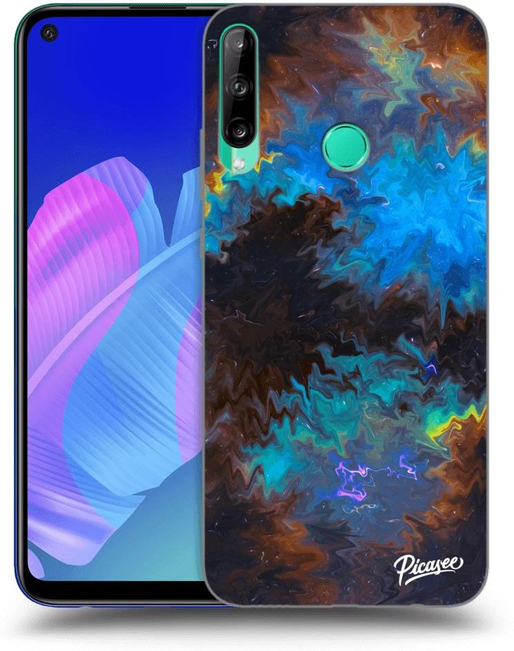 Picasee Silikonowe Czarne Etui Na Huawei P40 Lite E Space Etui Na