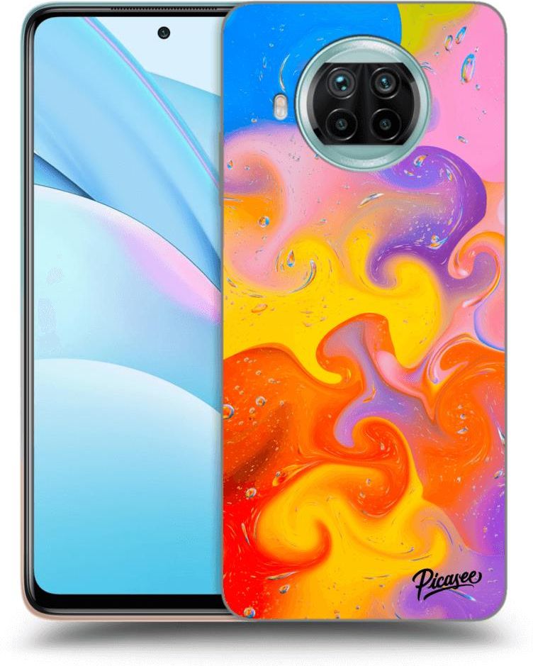 Picasee Silikonowe Czarne Etui Na Xiaomi Mi T Lite Bubbles Etui Na