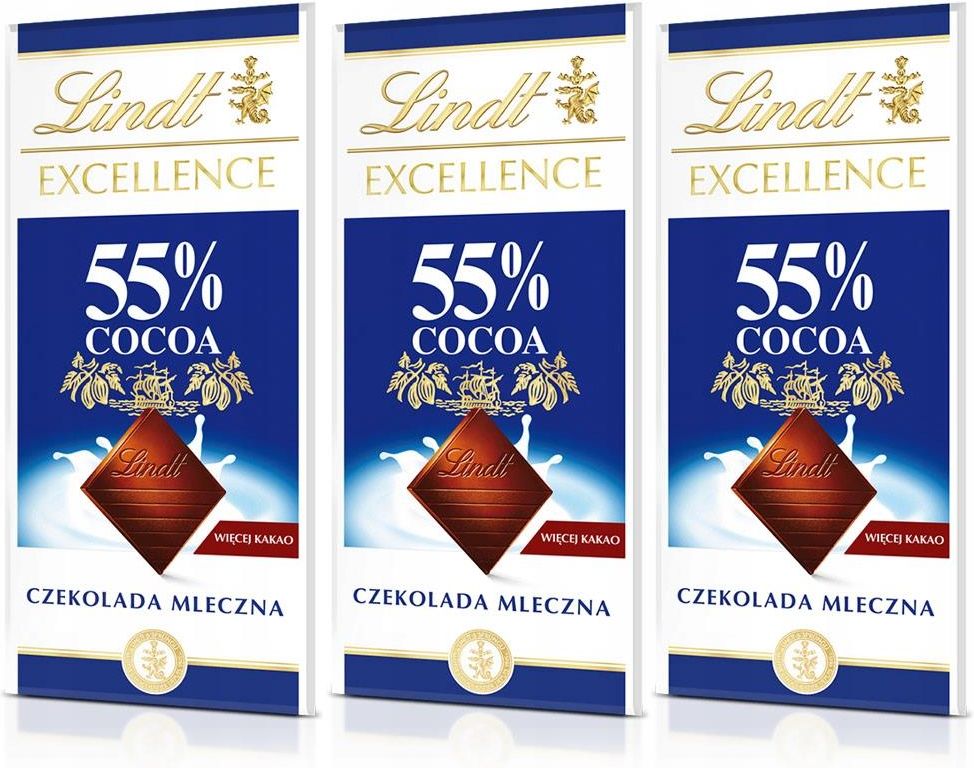 Lindt Zestaw Czekolad Excellence Kakao G X Ceny I Opinie