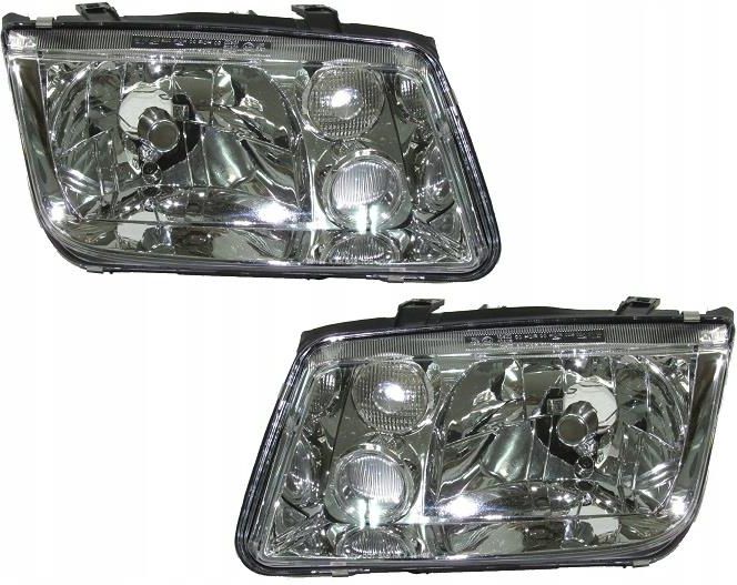 Lampa przednia Tyc Kpl Reflektorów Vw Bora H3 H4 19982005 9512091E