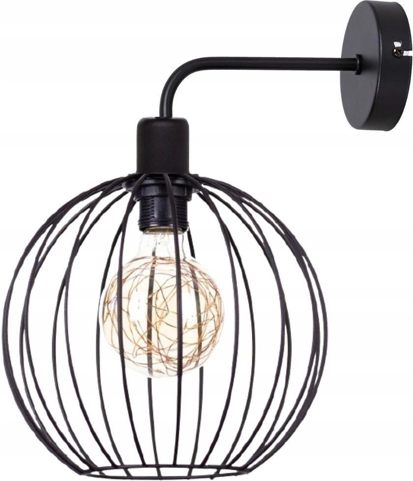 Lampa Moonlight Lampa Nocna Kinkiet Ścienny Metal Duża Kula Loft