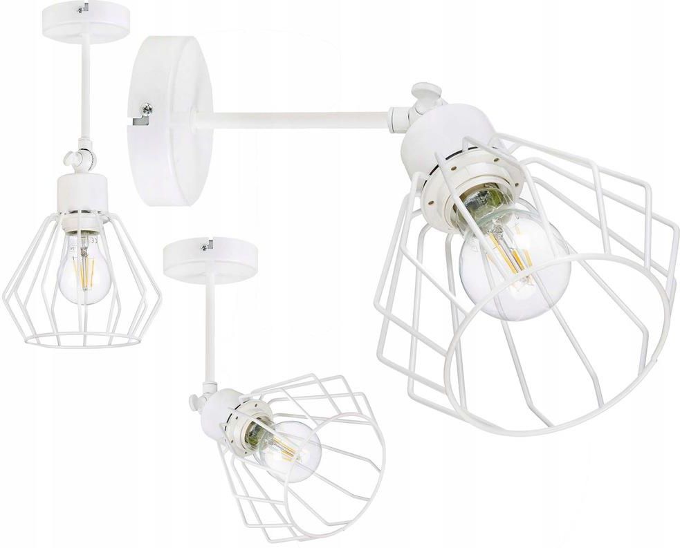 Lampa Inect Lampa Kinkiet Cienny Regulowany Loft Drut Brylant Opinie