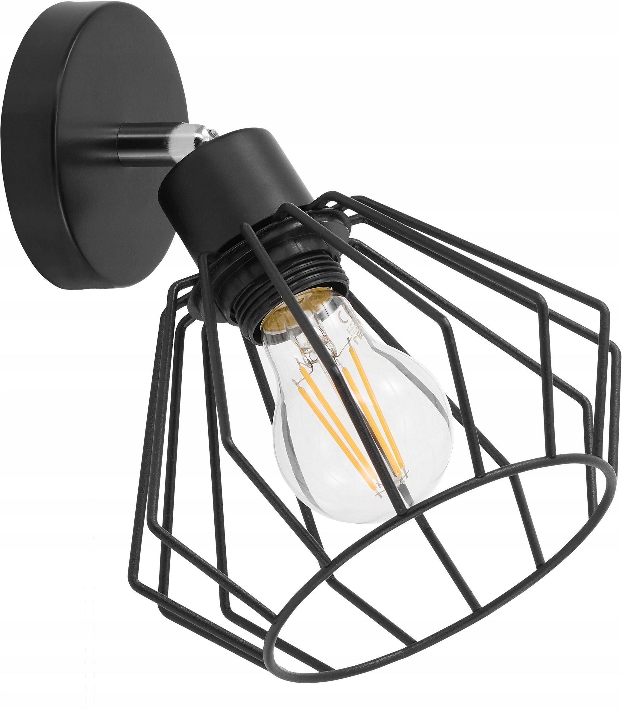 Lampa Ledlux Lampa Ścienna Kinkiet Loft Druciany Led Opinie i