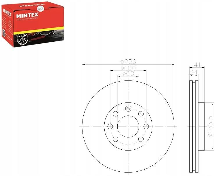 Tarcza Hamulcowa Mintex Tarcze Hamulcowe Minmdc