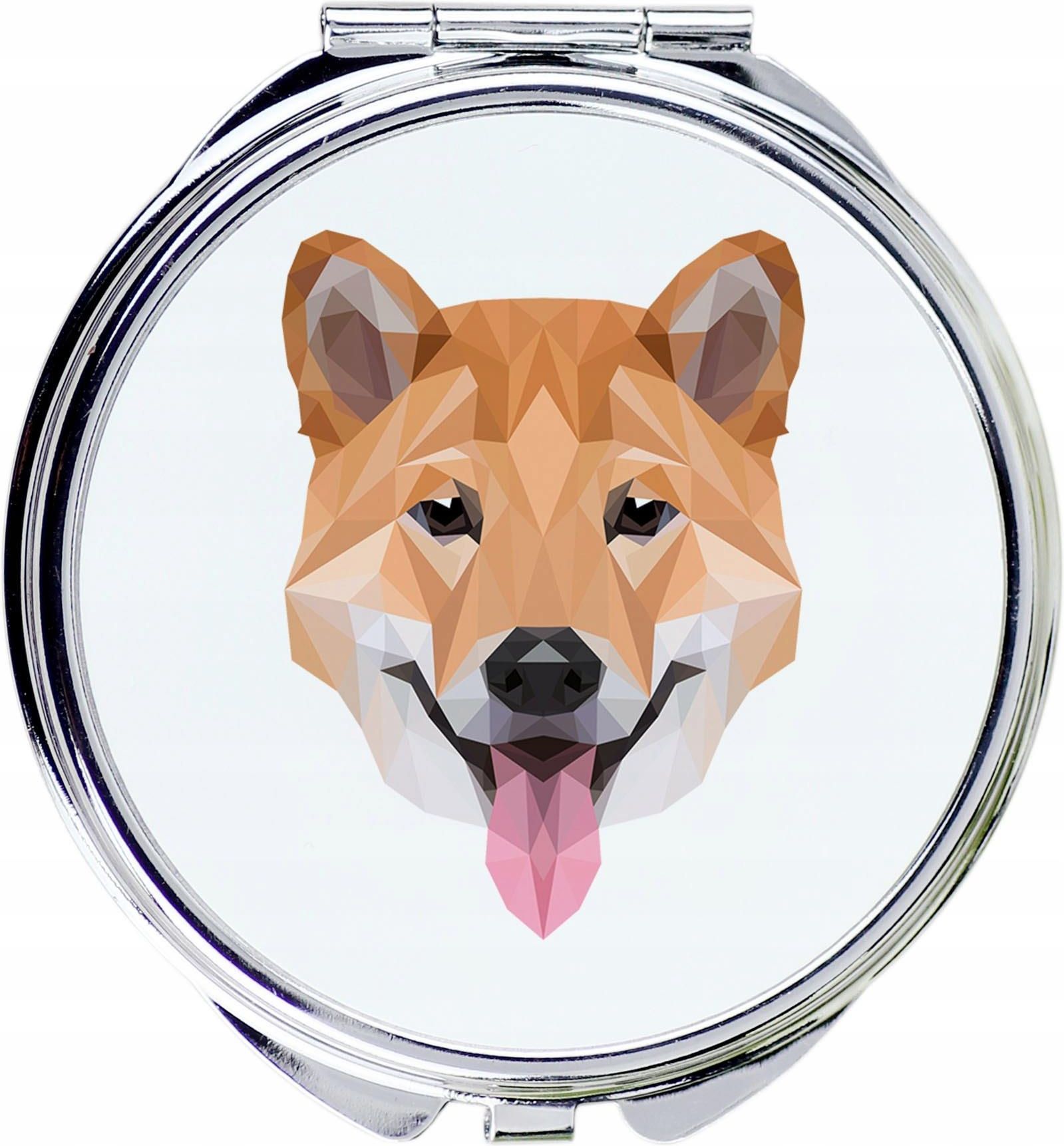 Shiba Inu Lusterko Kieszonkowe Pies Geometryczny Opinie I Ceny Na