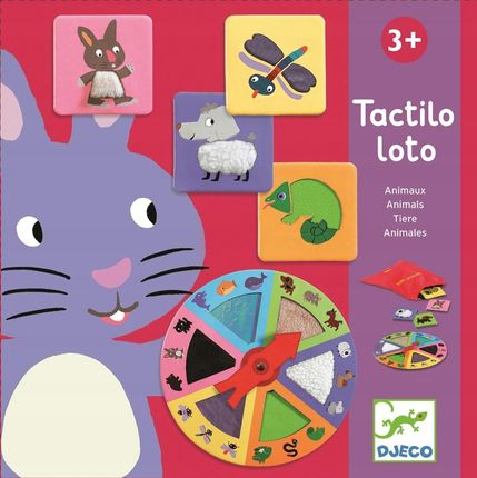 Djeco Lotto ruletka, zwierzaki DJ08129 - zdjęcie 5