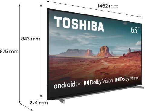 Telewizor LED Toshiba 65UA2D63DG 65 Cali 4K UHD 65 Cali Opinie I Ceny