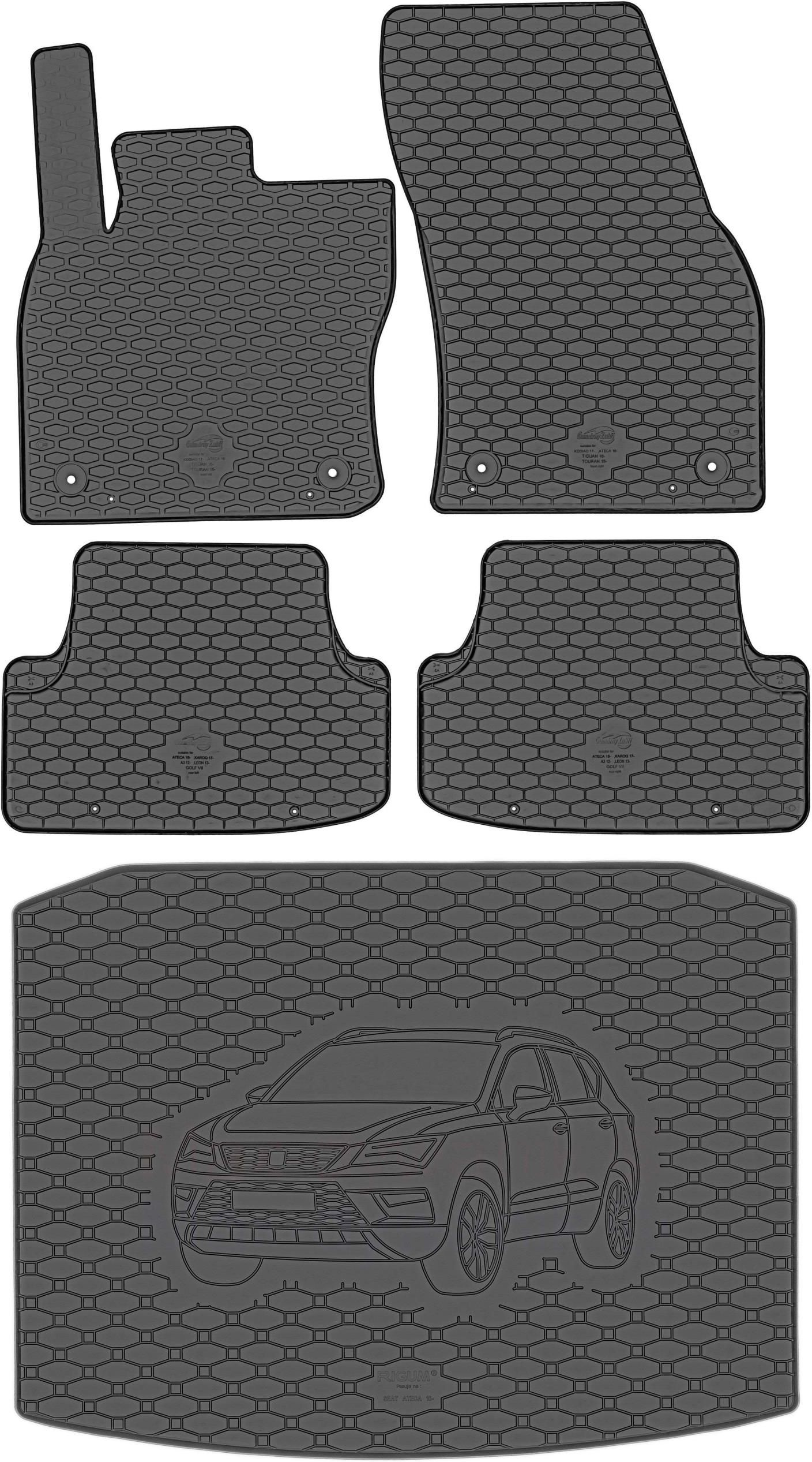 Dywanik Samochodowy Max Dywanik Max Dywanik Skoda Karoq Crossover 4X2