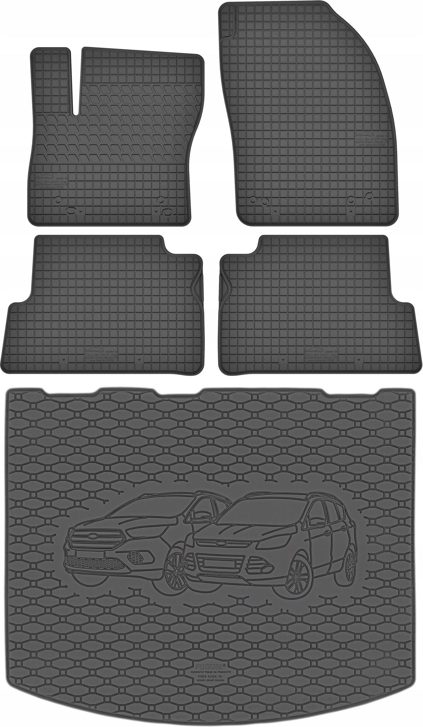 Dywanik Samochodowy Max Dywanik Max Dywanik Ford Kuga Ii Suv 2013 2020