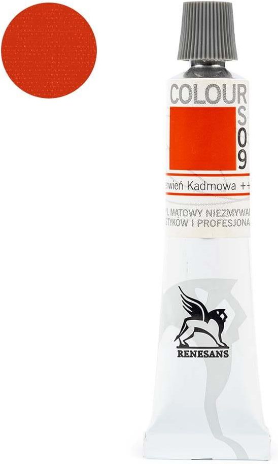 Renesans Farba Akrylowa Colours 20Ml 09 Czerwień Kadmowa Ceny i