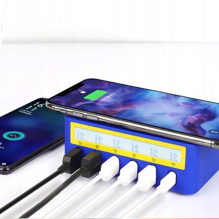 Ładowarka Usb-c Qc 3 Pd Bezp Qi iCHARGE 6Pro 100W - zdjęcie 4