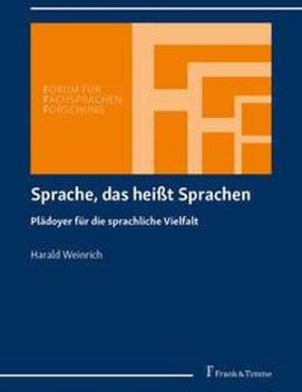 Sprache das heißt Sprachen Weinrich Harald Literatura obcojęzyczna