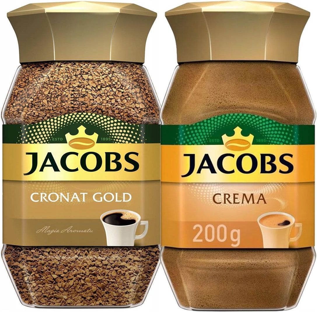 Kawa Jacobs Rozpuszczalna Crema Cronat Gold 2x200g Ceny I Opinie