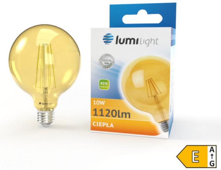 Lumilight Żarówka Led E27 10W Filament Edison Retro Ozdobna LL3852