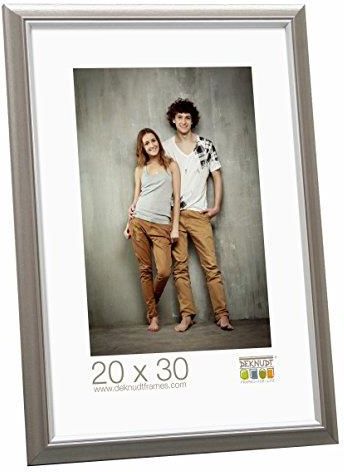 Ramka tradycyjna DEKNUDT FRAMES S42JD1 9X13 FOTOFRAMA SREBRNA ŻYWICA