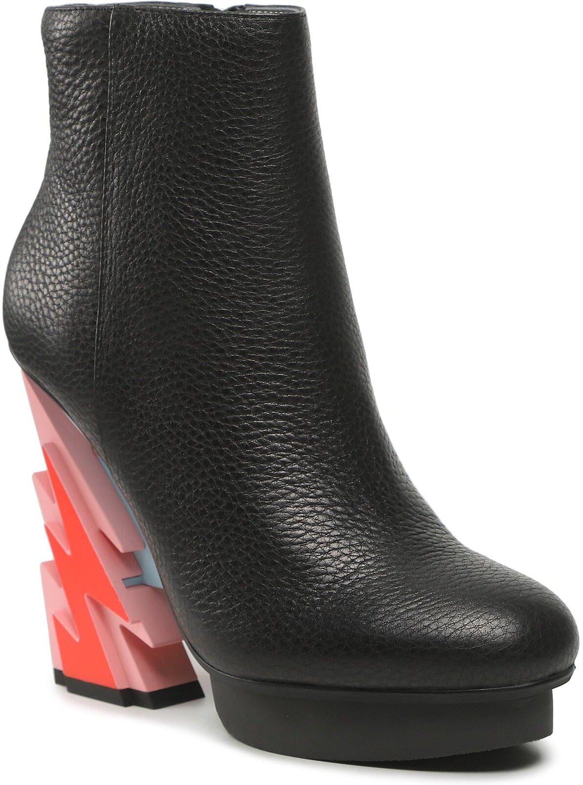 United Nude Botki Glam Bootie Czarny Ceny I Opinie Ceneo Pl