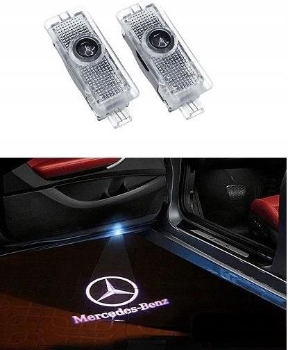 Tuning Mechaniczny Harbor Projektor Lampka Logo Mercedes Cla W117 C117