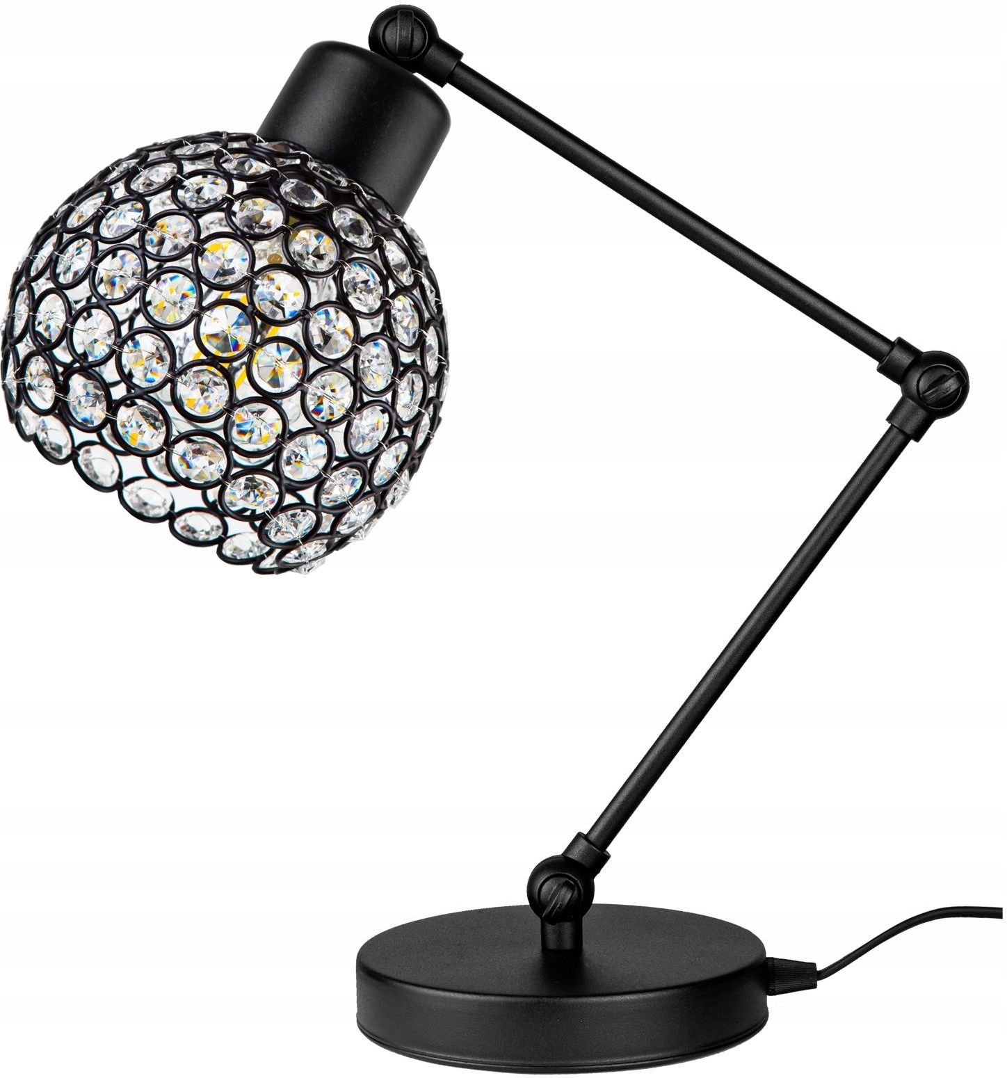 Lampa Glimex Nowoczesna Lampka Biurkowa Stołowa Nocna Kula Led L1701Kk