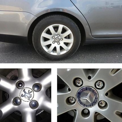 Jacky Auto Sport Nasadki Nakładki Na Śruby Felg 19Mm Chrom 20szt. 00344 344 - zdjęcie 3