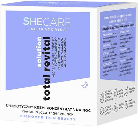 Krem Shecare Regenerujący -Koncentrat na noc 50ml - zdjęcie 2
