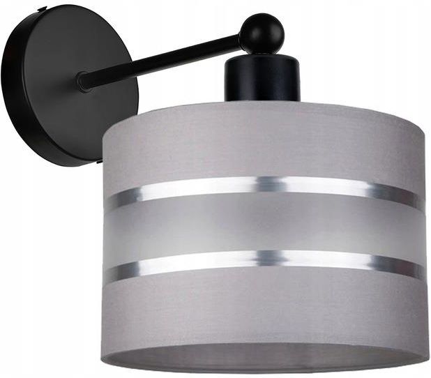 Lampa Inect Lampa Kinkiet Ścienny Stały E27 Abażur Paski 20Cm 100178