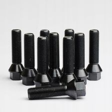 Zdjęcie Pph Sobimax Śruby Do Kół M14X1.5/45 Czarne Stożki Kpl.10szt. Bk1415045S10 - Strzelin