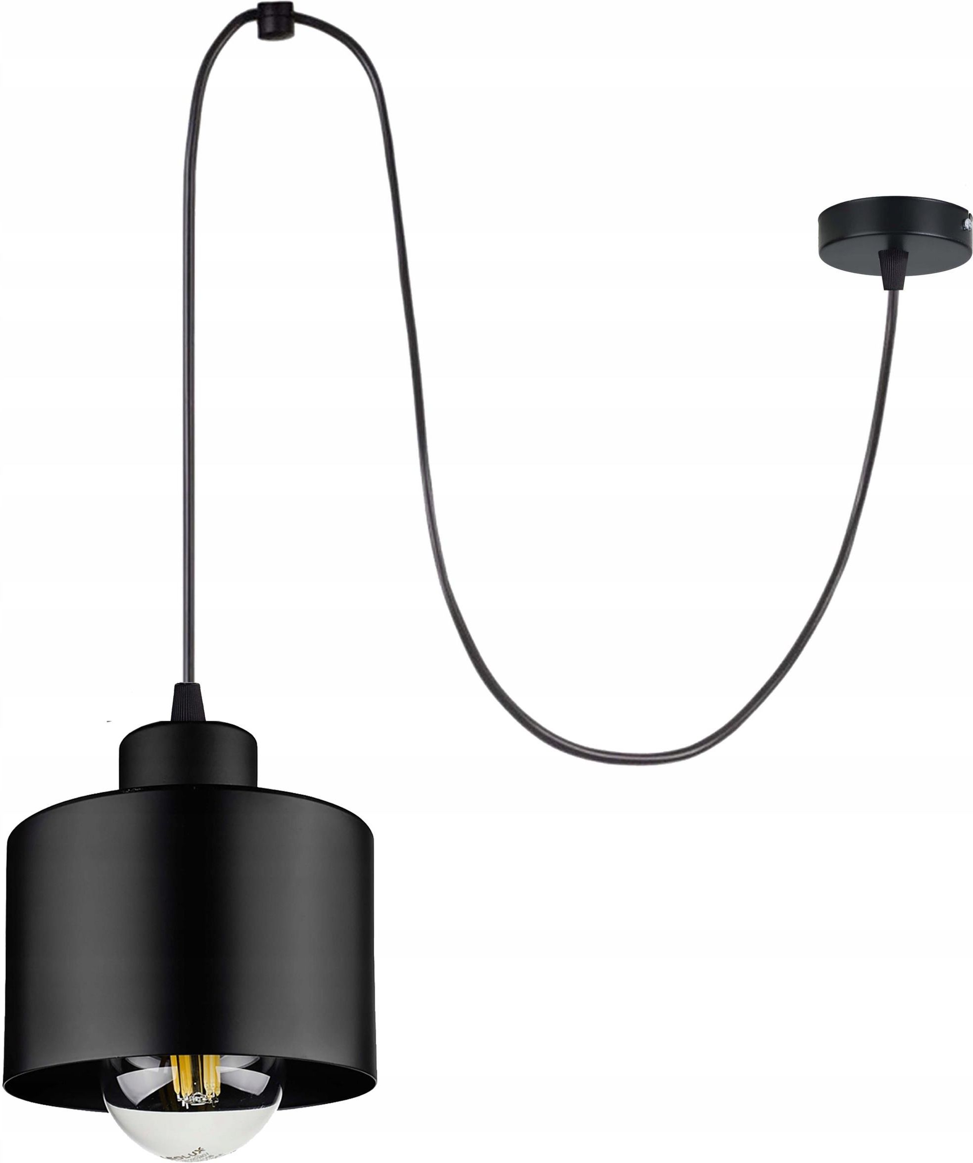 Led One Lampa Sufitowa Wisząca Zwis Loft E27 Pająk Metal Opinie i