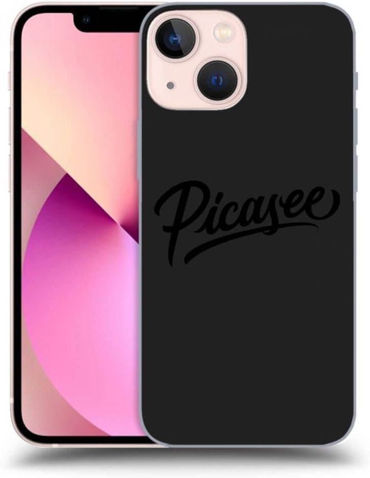 Silikonowe Czarne Etui Na Apple Iphone Mini Picasee Black Etui