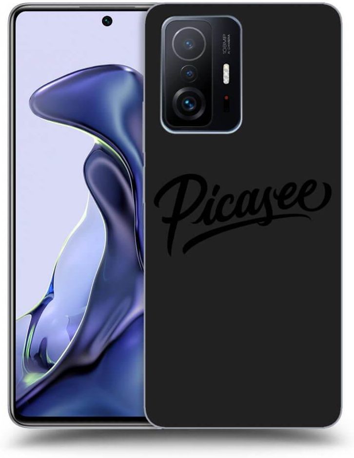 SILIKONOWE CZARNE ETUI NA XIAOMI 11T PICASEE BLACK Etui Na