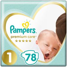 Pampers Premium Care VP rozmiar 1 78 pieluszek - zdjęcie 1