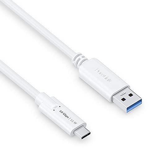 PURELINK KABEL USB C NA USB A 3 1 GEN 2 3A 10G ISERIE BIAŁY 1