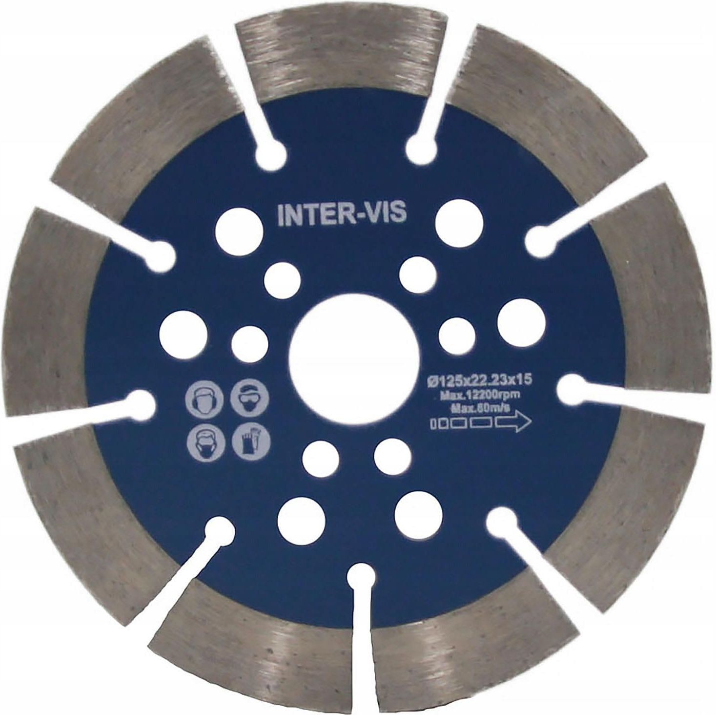 Tarcza Diamentowa Inter Vis Tarcza Diamentowa Segmentowa Do Betonu