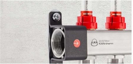 Kan-Therm Kan Rozdzielacz Inoxflow 4 Obwody Do Podłogówki 1316157090 - zdjęcie 2