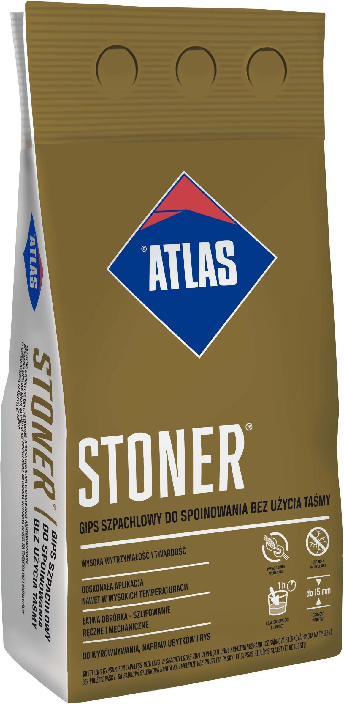 Tynk Atlas Stoner Kg Do Spoinowania P Yt Bez Ta My Atstoner Opinie