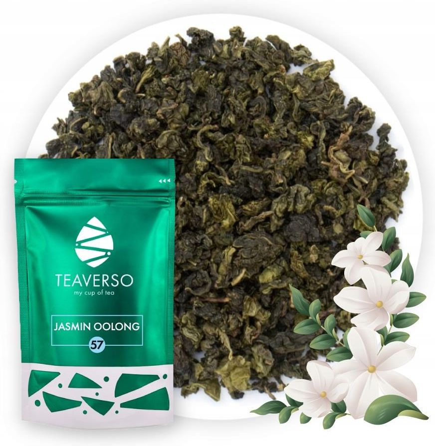 Herbata Teaverso Jasmin Oolong Jaśminowy Ulung 50g Ceny i opinie