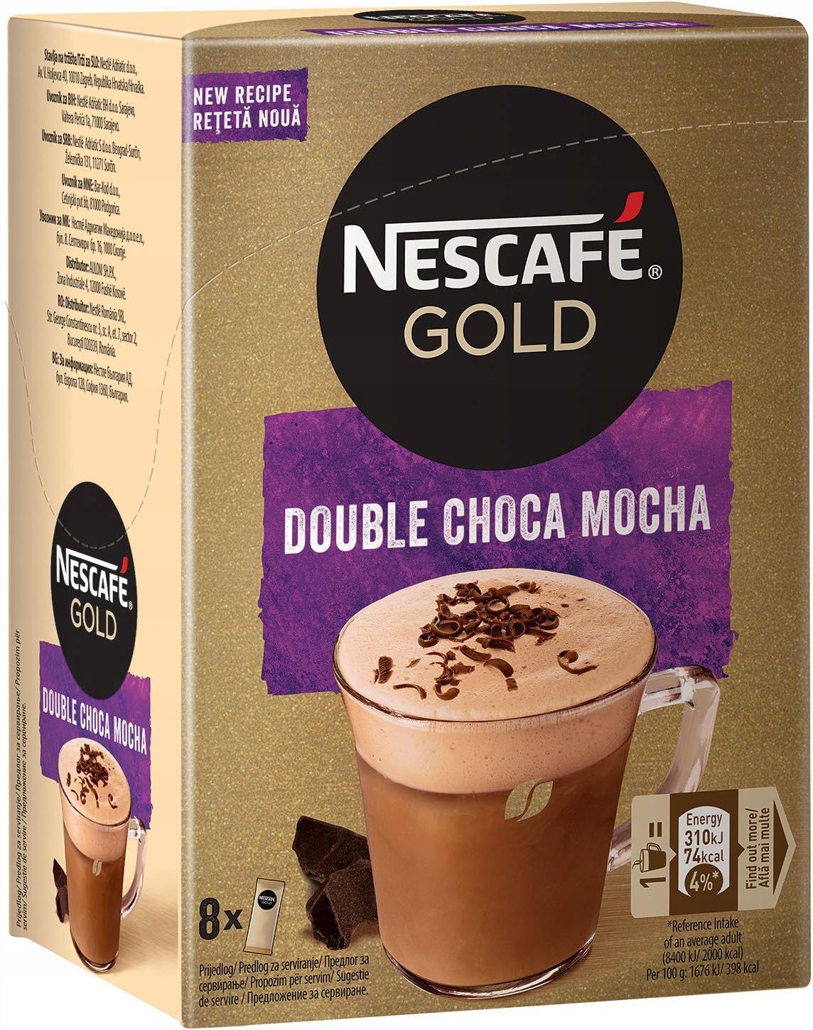 Kawa Nescafe Gold Cappuccino Double Choca Mocha G Ceny I Opinie