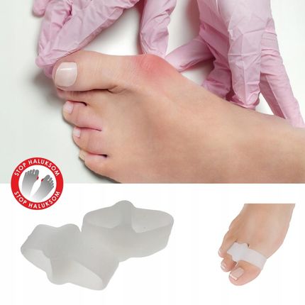 FOOTLOVE KLINY PODWÓJNY PIERŚCIEŃ HALUKS HALLUX HALUX 2SZT! N06 - zdjęcie 6