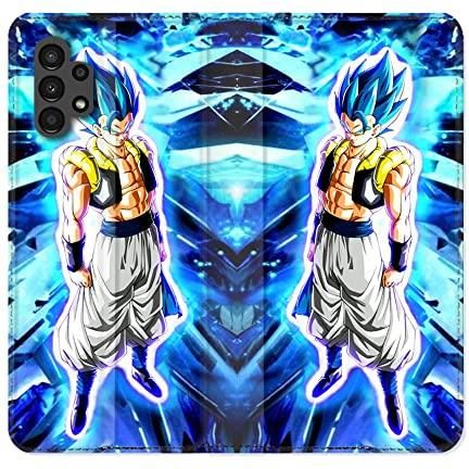 Cokitec Skórzane Etui Do Samsung Galaxy A13 4G Manga Dragon Ball Gogeta