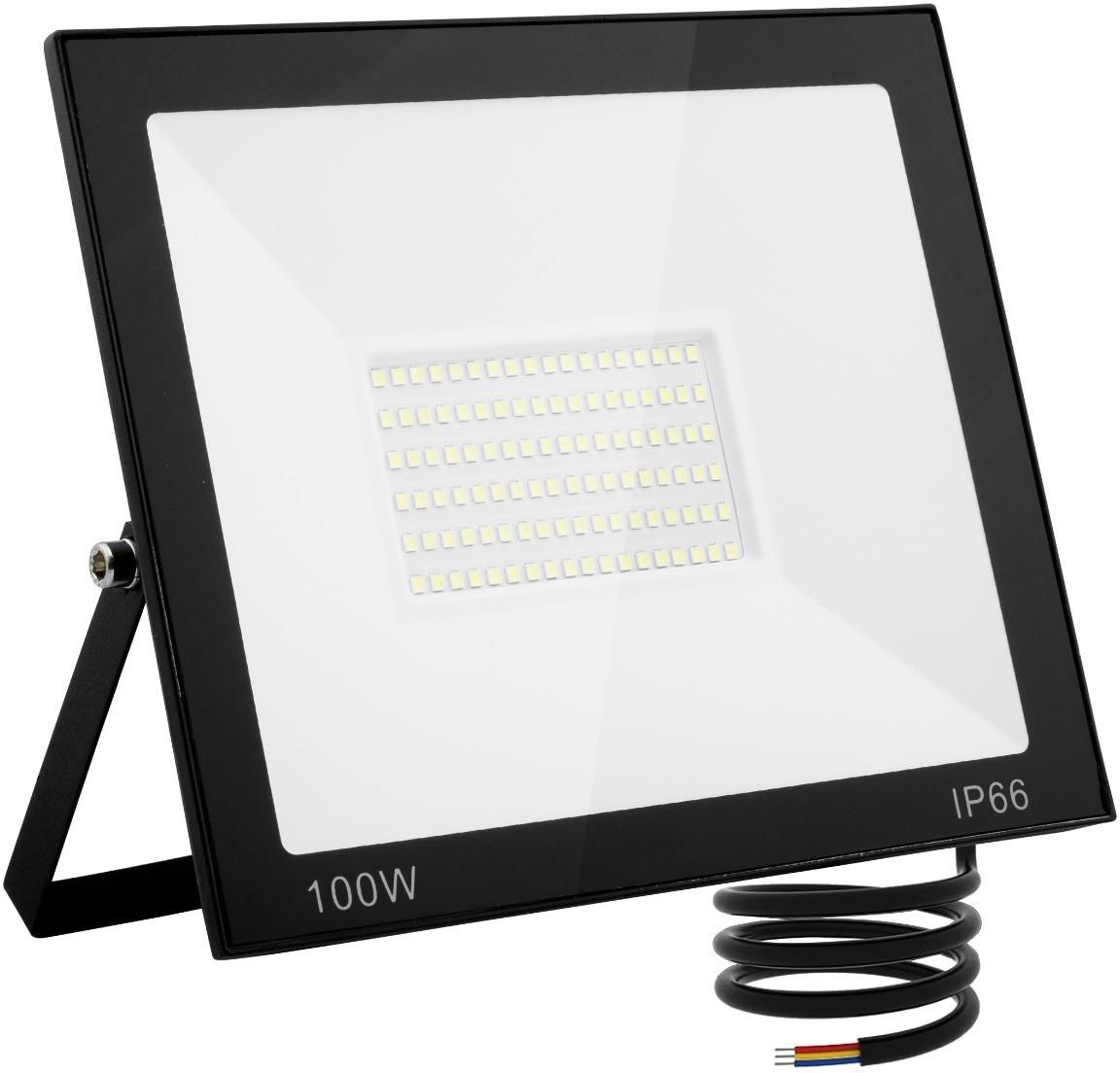 Naświetlacz Led 100W 7000Lm 4500K Ip65 Czarny Ceny i opinie Ceneo pl