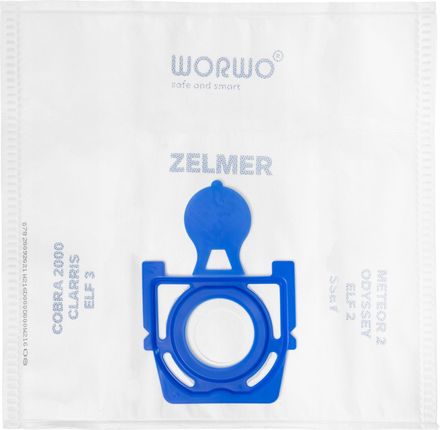 Worwo Worki Do Odkurzaczy Zelmer (Niebieskie) - Zmb02K - zdjęcie 2