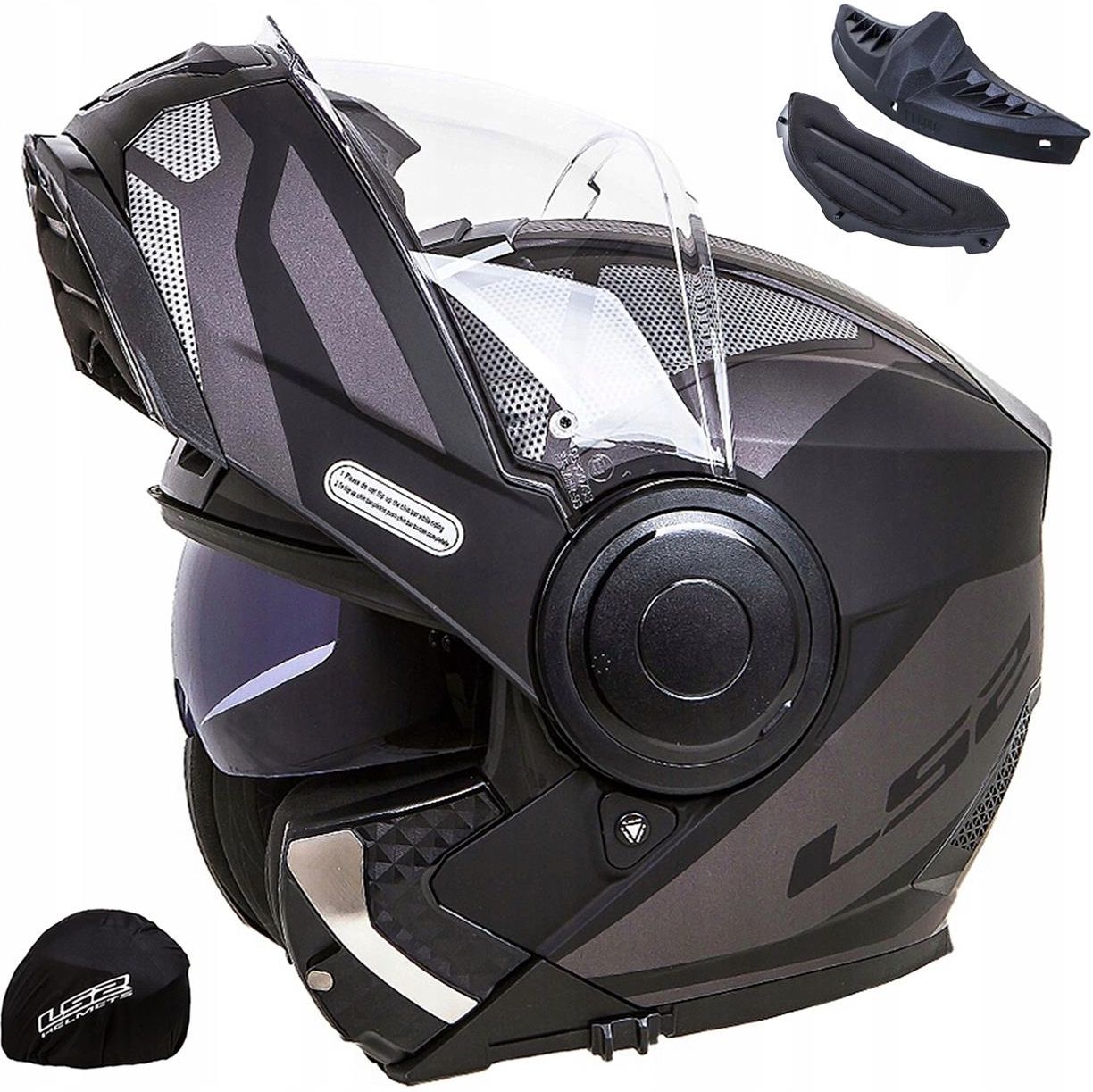 Kask Motocyklowy Ls Szcz Kowy Ff Scope Axis Opinie I Ceny Na Ceneo Pl