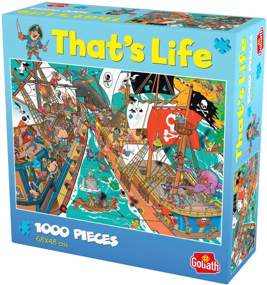 Goliath Games Puzzle Thats Life El Pirates Ceny I Opinie