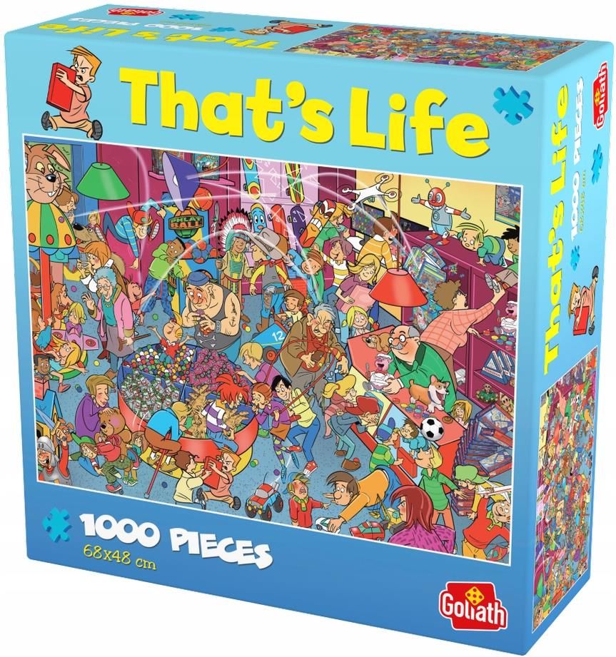 Goliath Games Puzzle Thats Life 1000El Toy Shop 922907 Ceny I Opinie