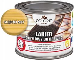 Zdjęcie COLORIT CT LAKIER WODNY DREWNA DECOUPAGE 375ML MAT BEZBARW LAKIERDREWNAMEBLIBOAZERII - Tarnowskie Góry