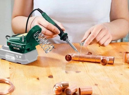 Parkside Stacja Lutownicza Plsa 20-Li A1 20V 224017 - zdjęcie 2