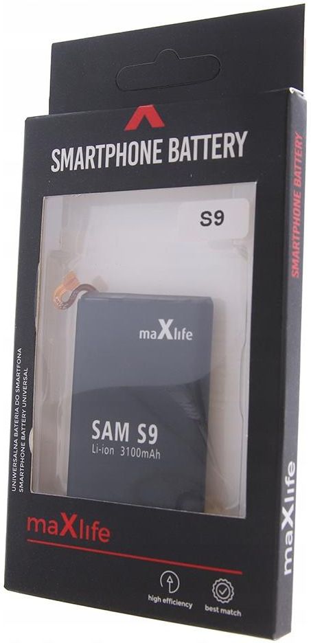 Bateria MAXLIFE BATERIA DO SAMSUNG S9 EB BG960ABE 3100MAH OEM0300530